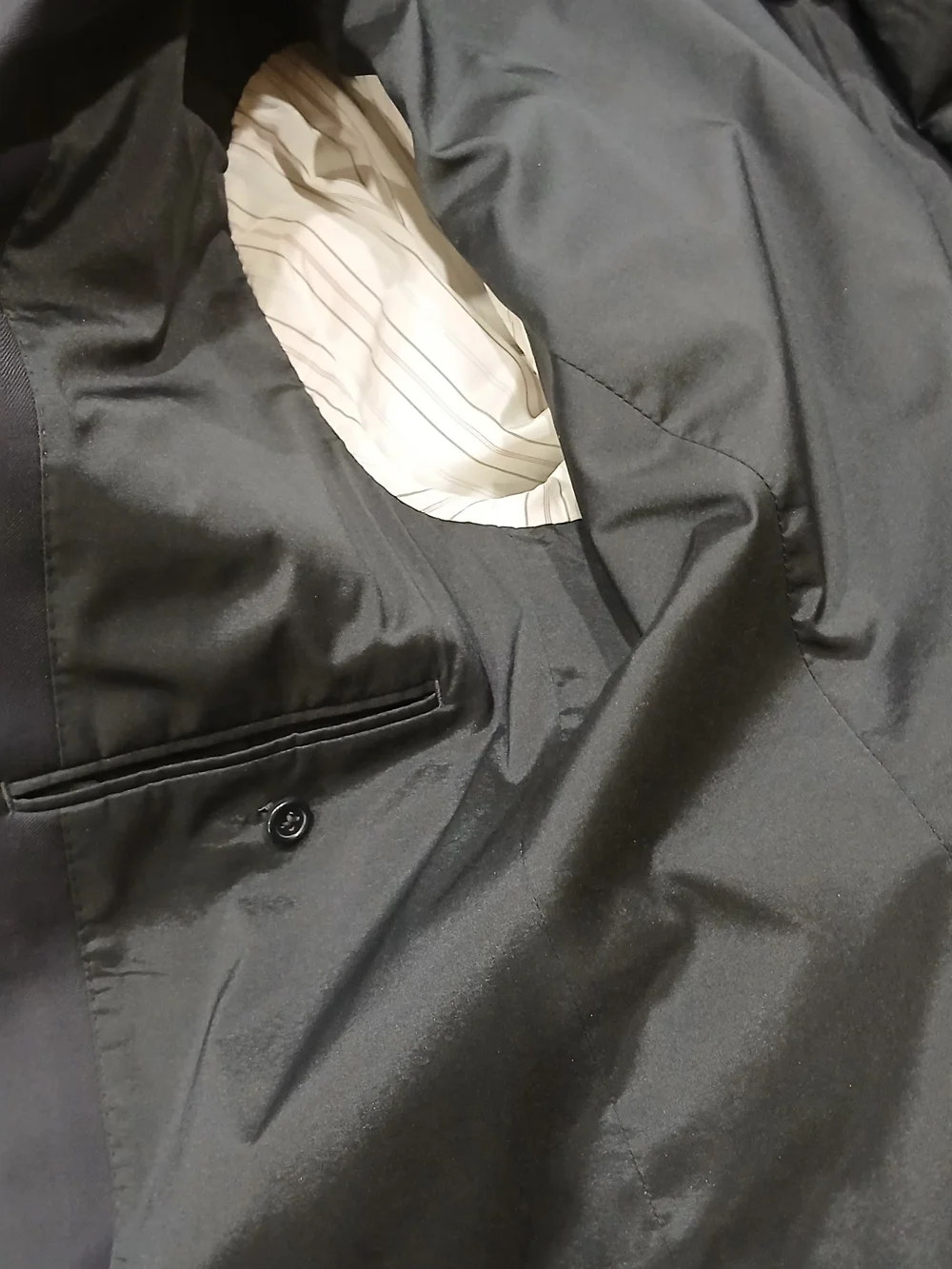 Vintage Ralph Lauren Navy Blazer with Gold Buttons